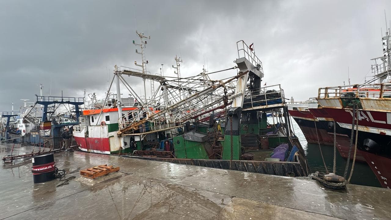 Notre flotte au port de Laayoune